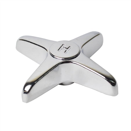 Thrifco Plumbing Price Pfister Beaux Art Tub Shower Faucet Cross Handle, Chrome 4401504